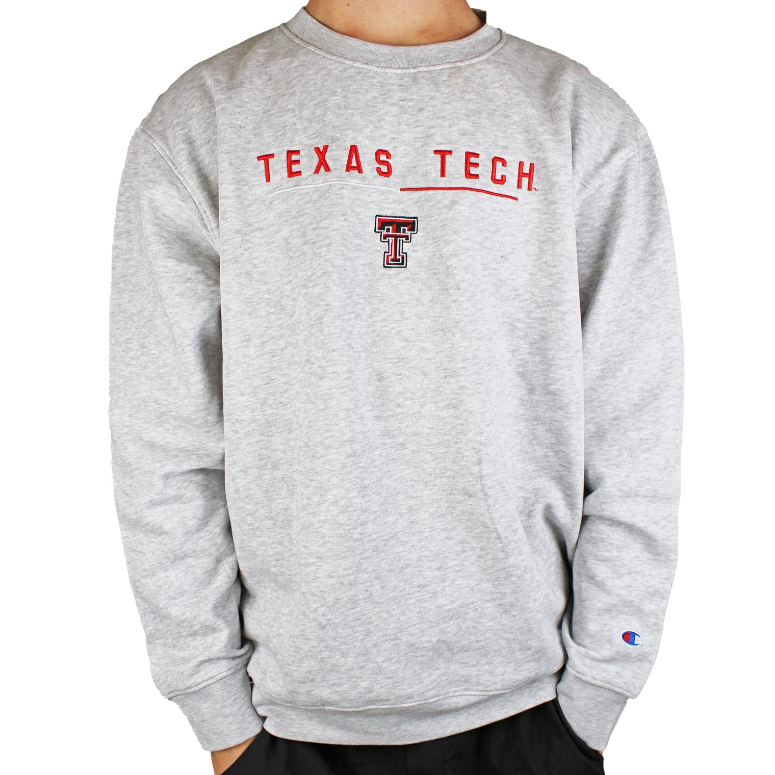 Men's Champion Texas Texas Tech Stadium Sweatshirt