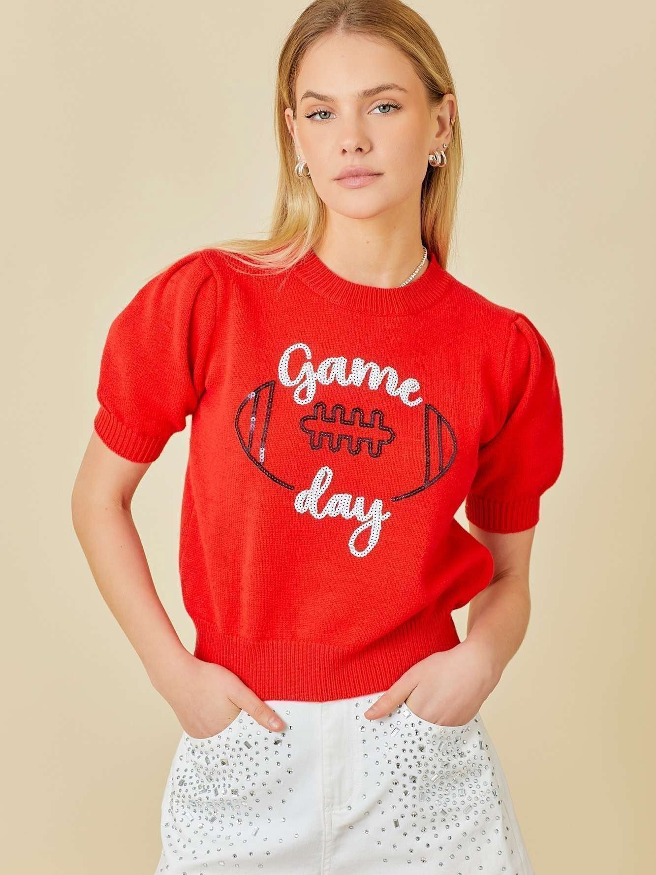 Women's Puff Sleeve Top