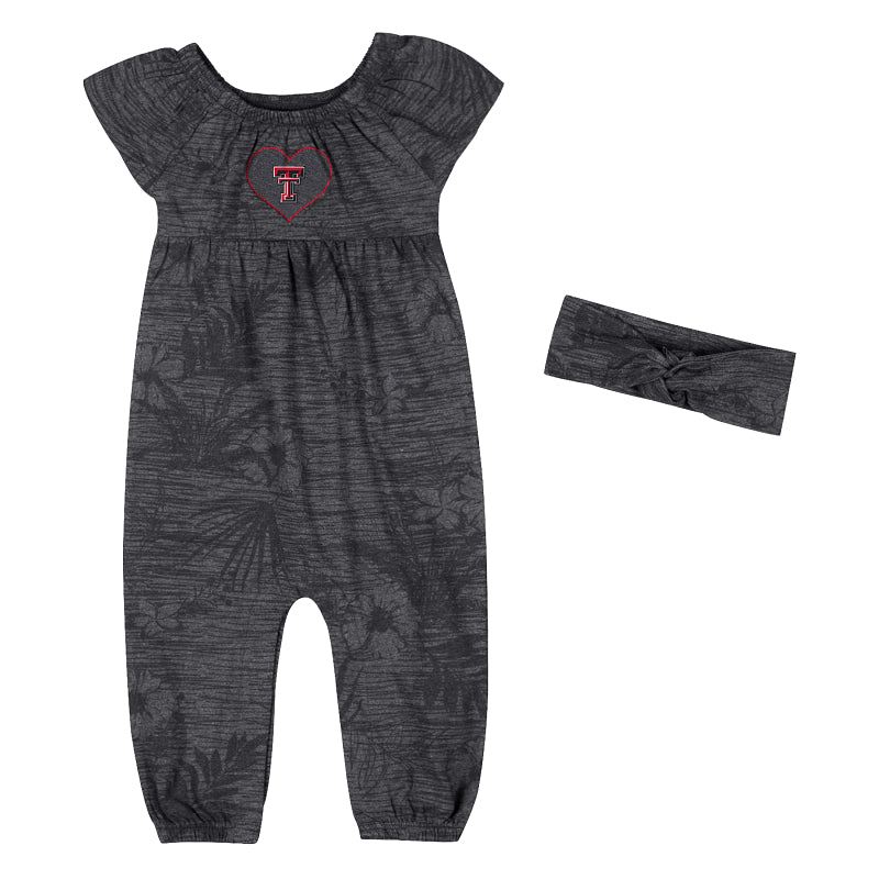 Infant Colosseum Texas Tech Romper