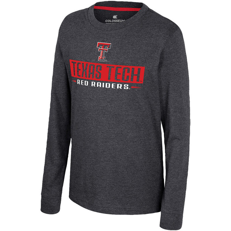 Youth Colosseum Texas Tech Schnelby L/S Tee