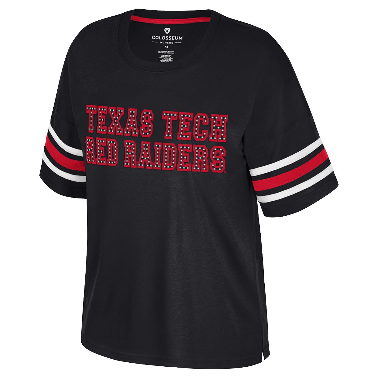 Women's Colosseum Texas Tech Tina Studded S/S Tee