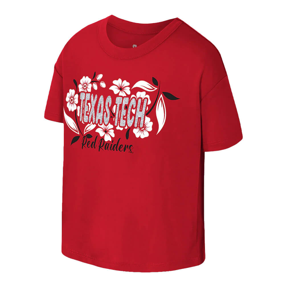 Toddler Girls' Colosseum Texas Tech Grace S/S Tee