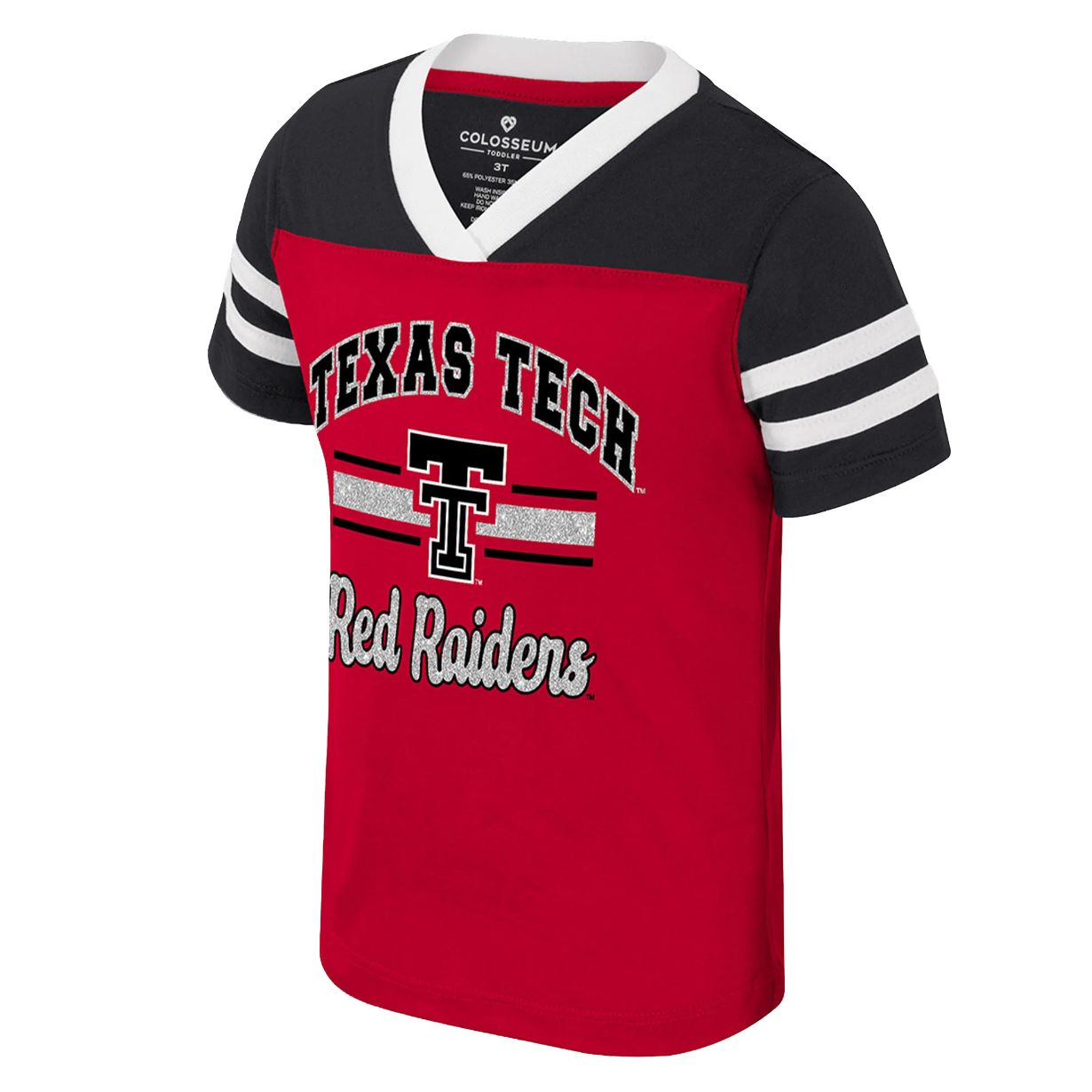 Toddler Girls' Colosseum Texas Tech Janelle S/S Tee