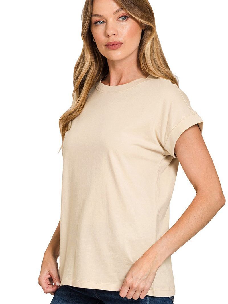Women's Simple White Tee