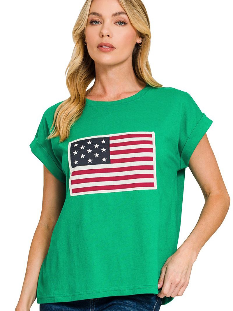 Women's Flag Tee