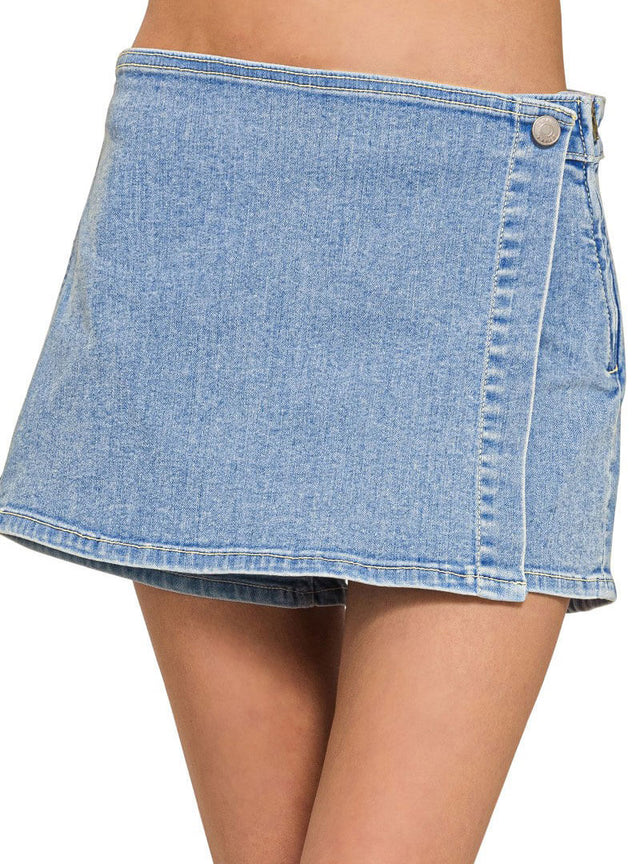 Women's Wrap Front Skort