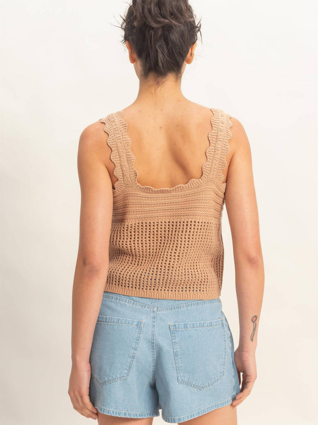 Women's Della Tie Top