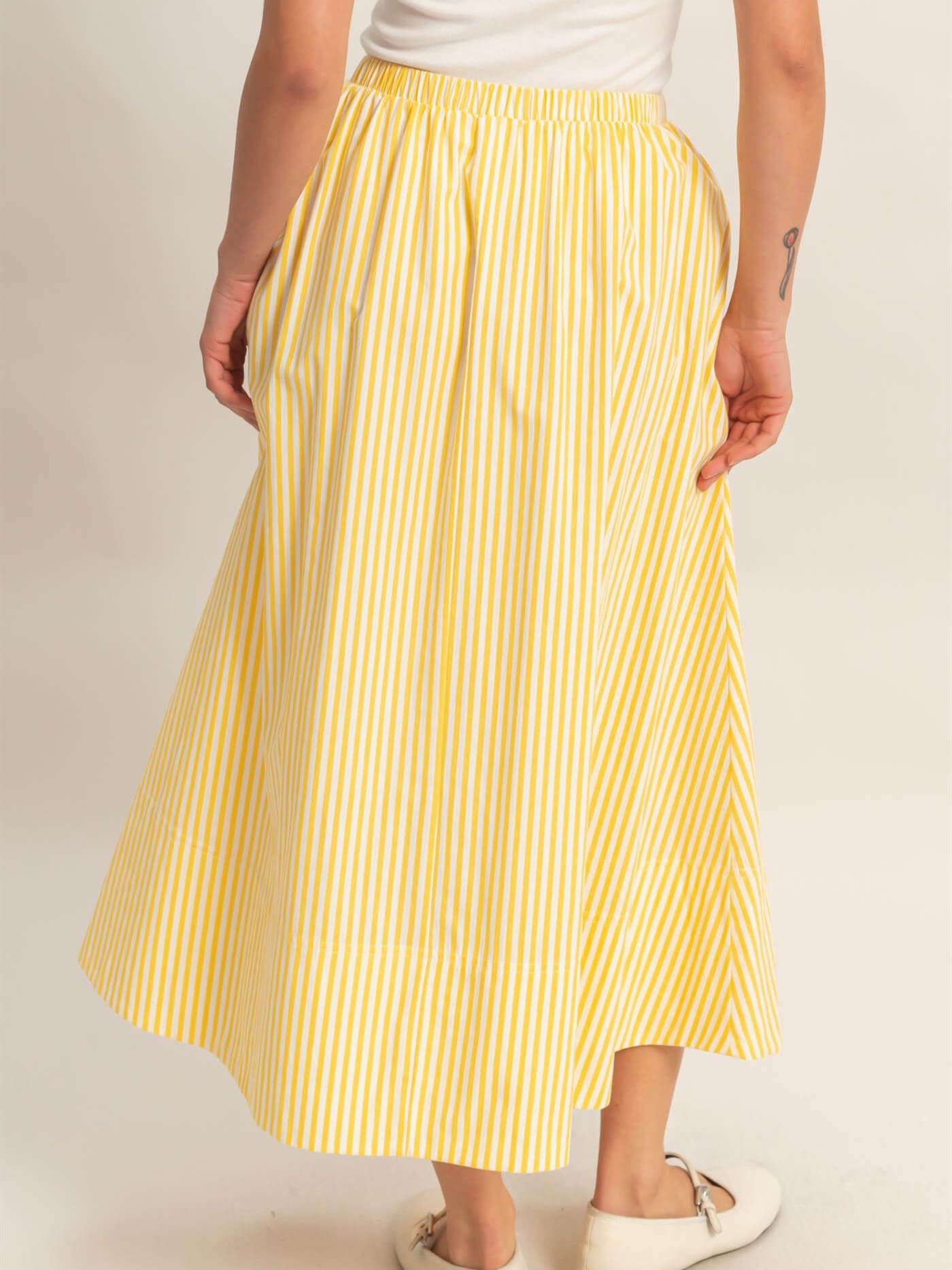 Women's Stripe Skirt