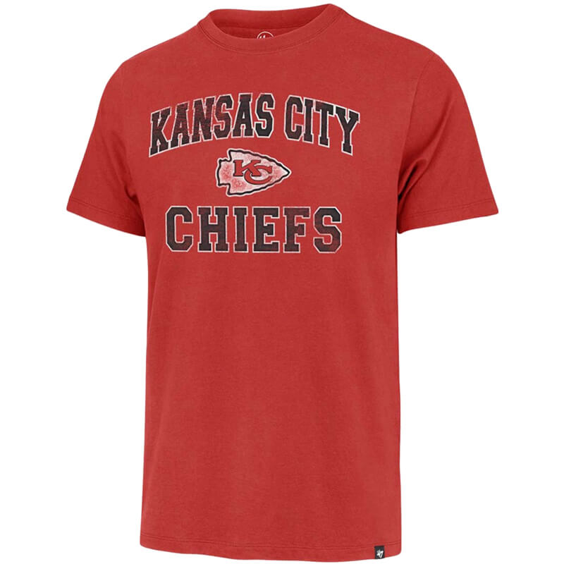 Adult '47 Kansas City Chiefs Union Arch Franklin S/S Tee