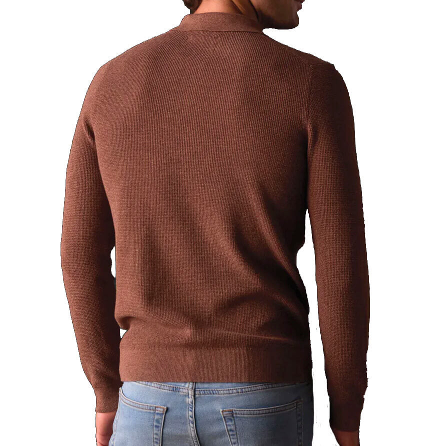 Men's The Normal Brand Robles Waffle L/S Polo