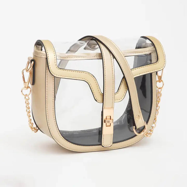 Clear Saddle Bag