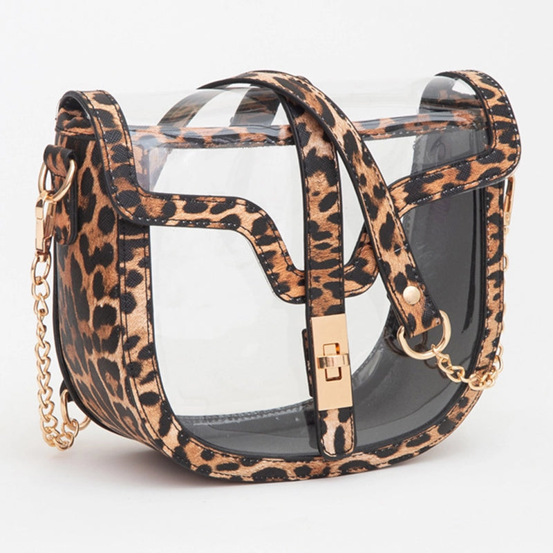 Clear Saddle Bag