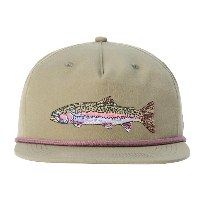 Adult Duck Camp Grandpa Rainbow Trout Cap