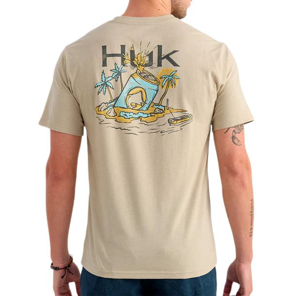 Men's Huk Sun Draft S/S Tee