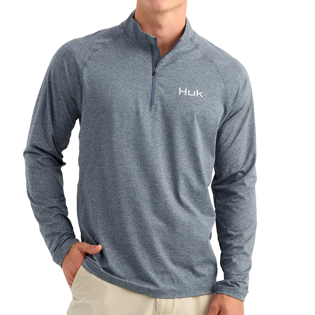 Men's Huk Airweight Quarter Zip