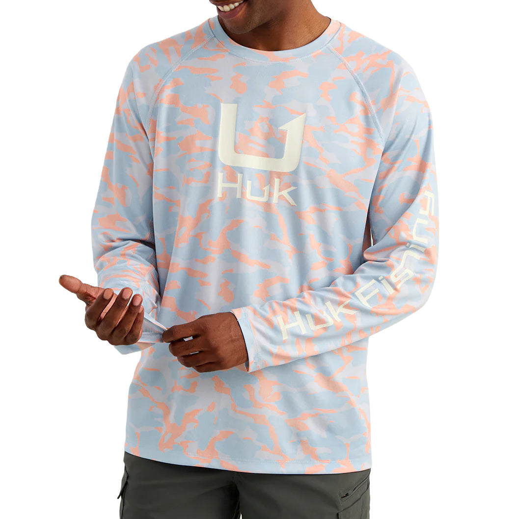 Men's Huk Icon Printed Crew