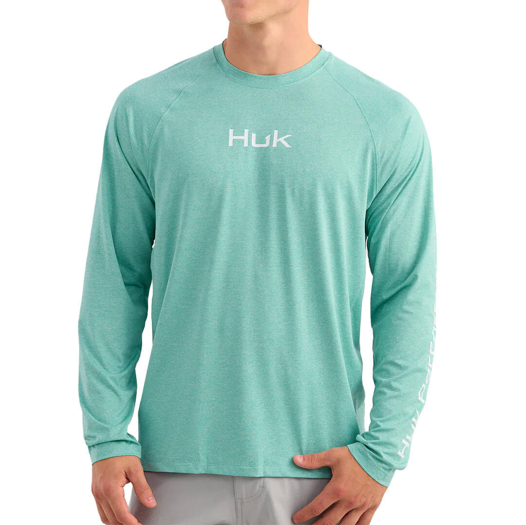 Men's Huk Airweight L/S Crew