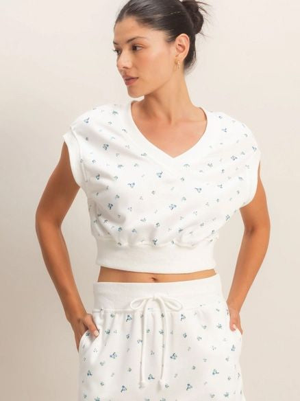 Women's Betty Blue Crop Top