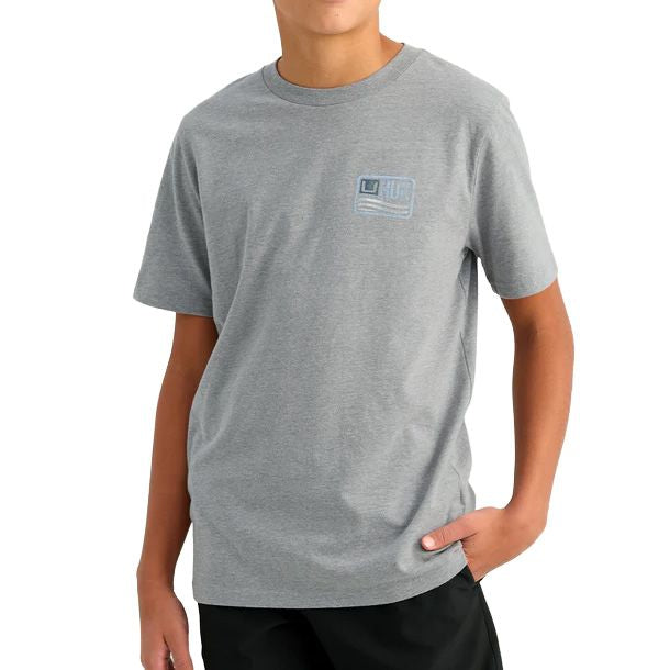 Youth Boys' Huk Born Wave S/S Tee