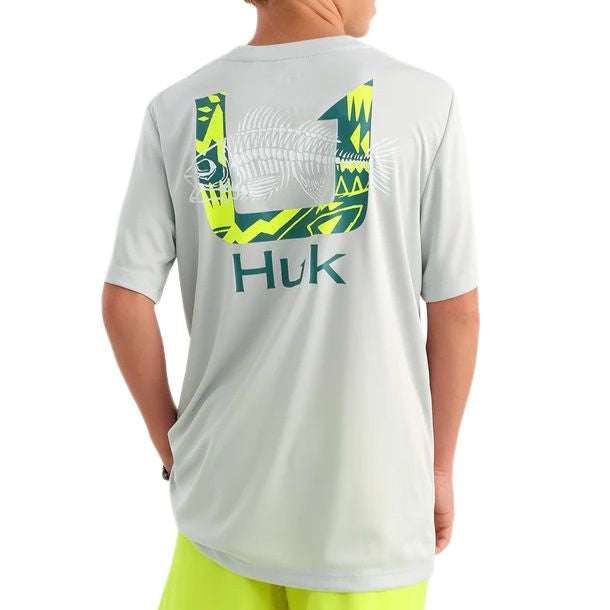 Youth Boys' Huk Pursuit Vibes S/S Performance Crew