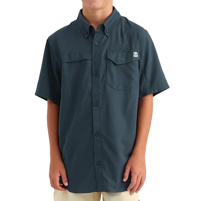 Youth Boys' Huk Tide Point S/S Shirt