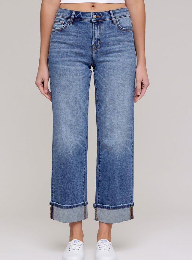 Women's Cuff Jeans