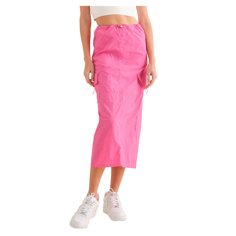Women's Drawstring Cargo Skirt