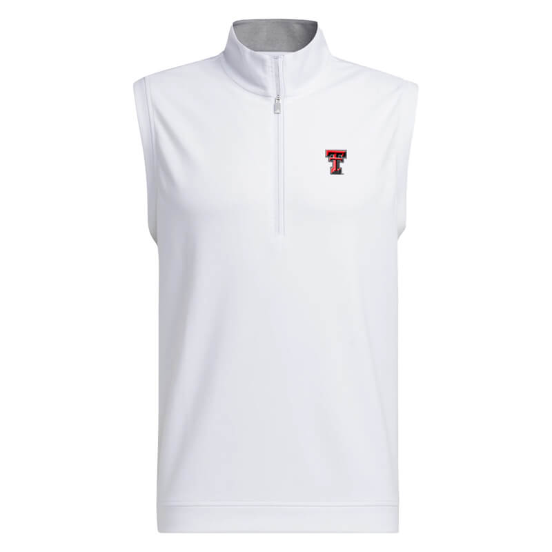 Men's adidas Texas Tech Elevated 1/4 Zip Vest