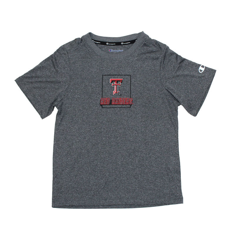 Youth Champion Texas Tech Heathered Impact S/S Tee