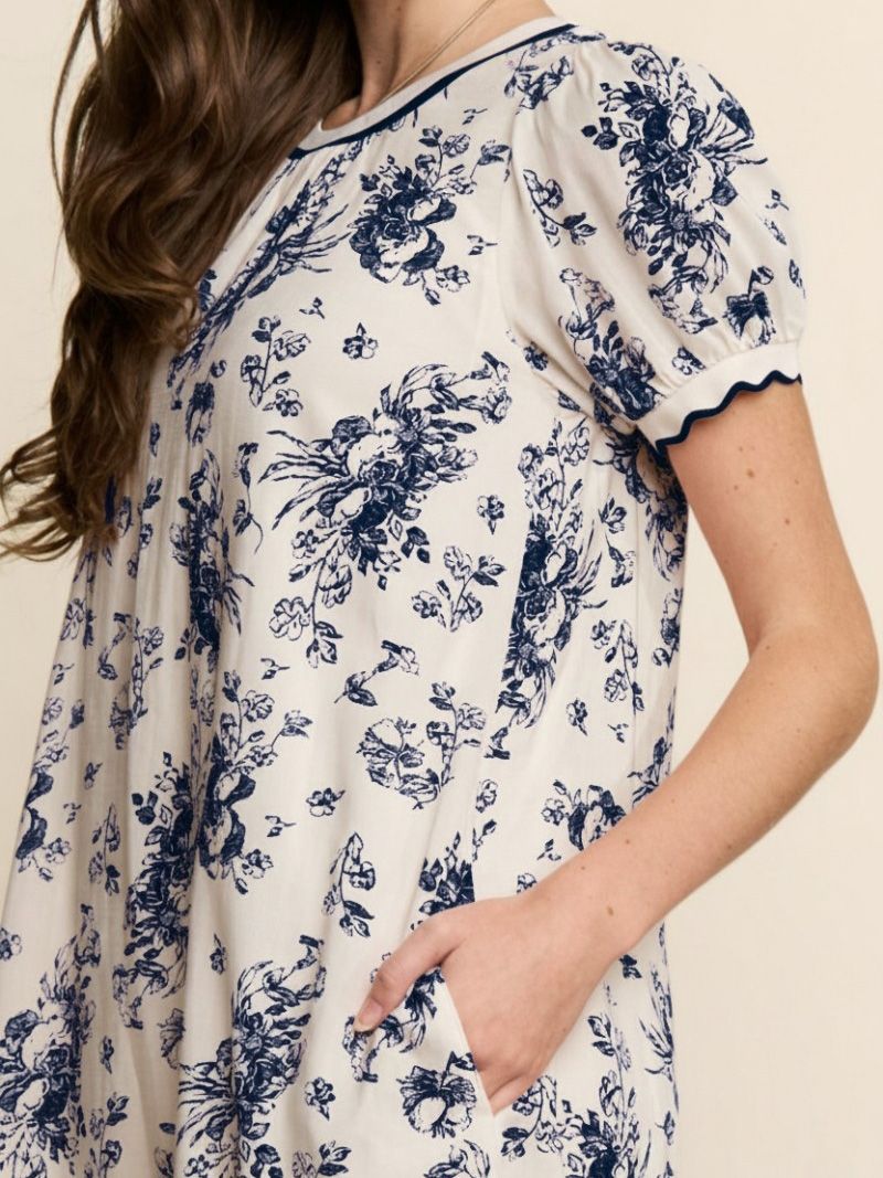 Women's Floral Mini Dress