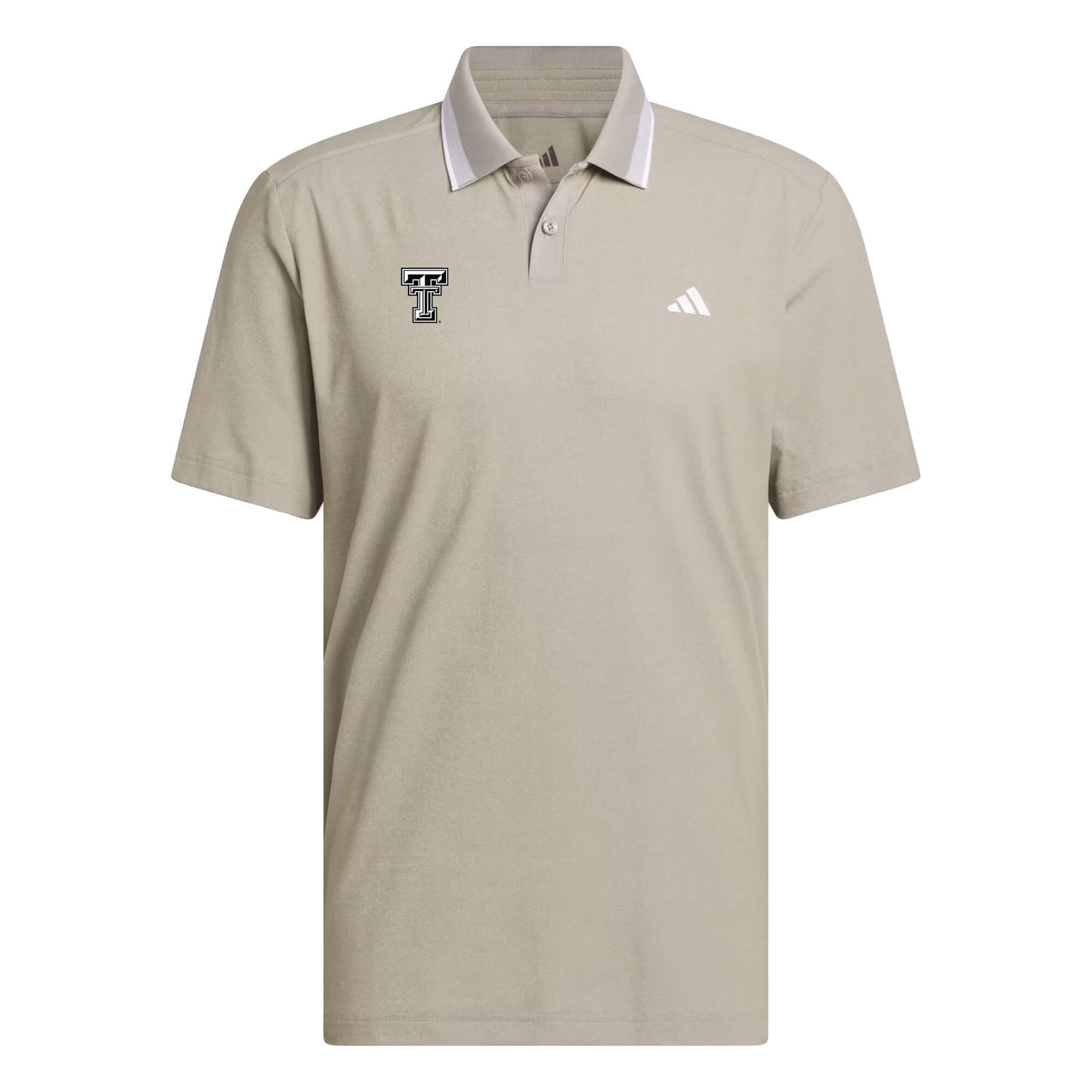 Men's adidas Texas Tech Twistknit Pique Polo