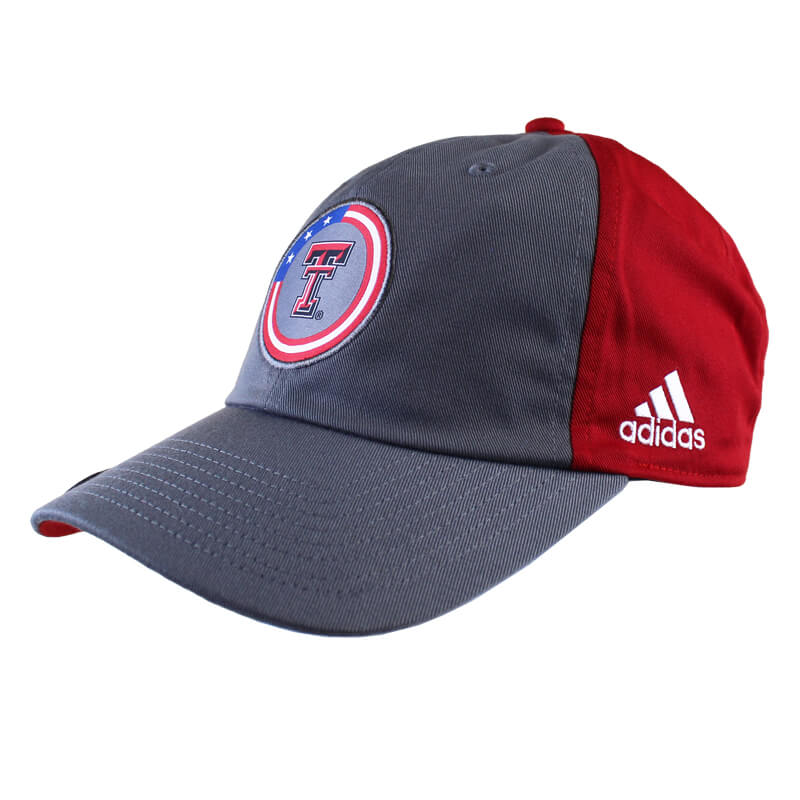 Adult adidas Texas Tech Military Slouch Adjustable Cap