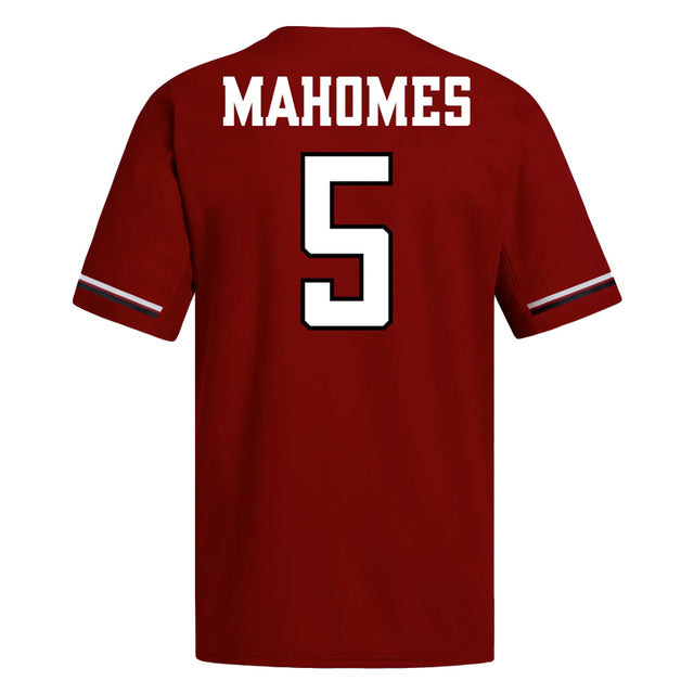 Men's adidas Texas Tech Mahomes Baseball Jersey