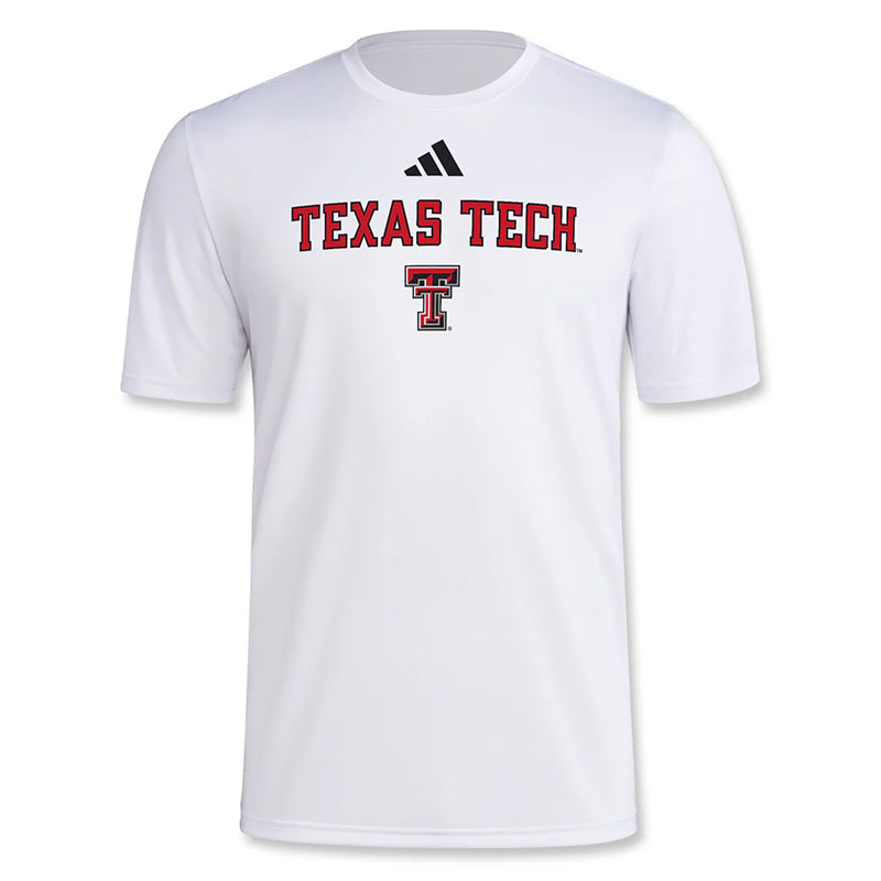 Men's adidas Texas Tech Pregame S/S Tee