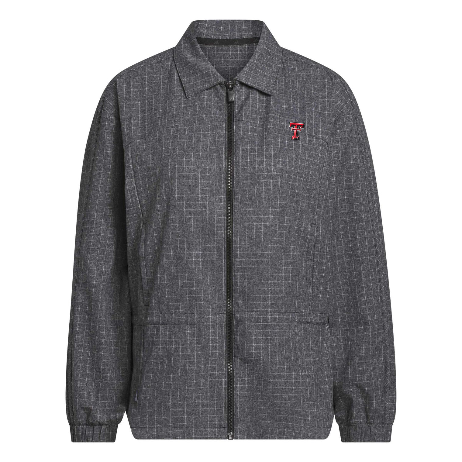Women's adidas Texas Tech Ultimate365 Peplum Grid Jacket