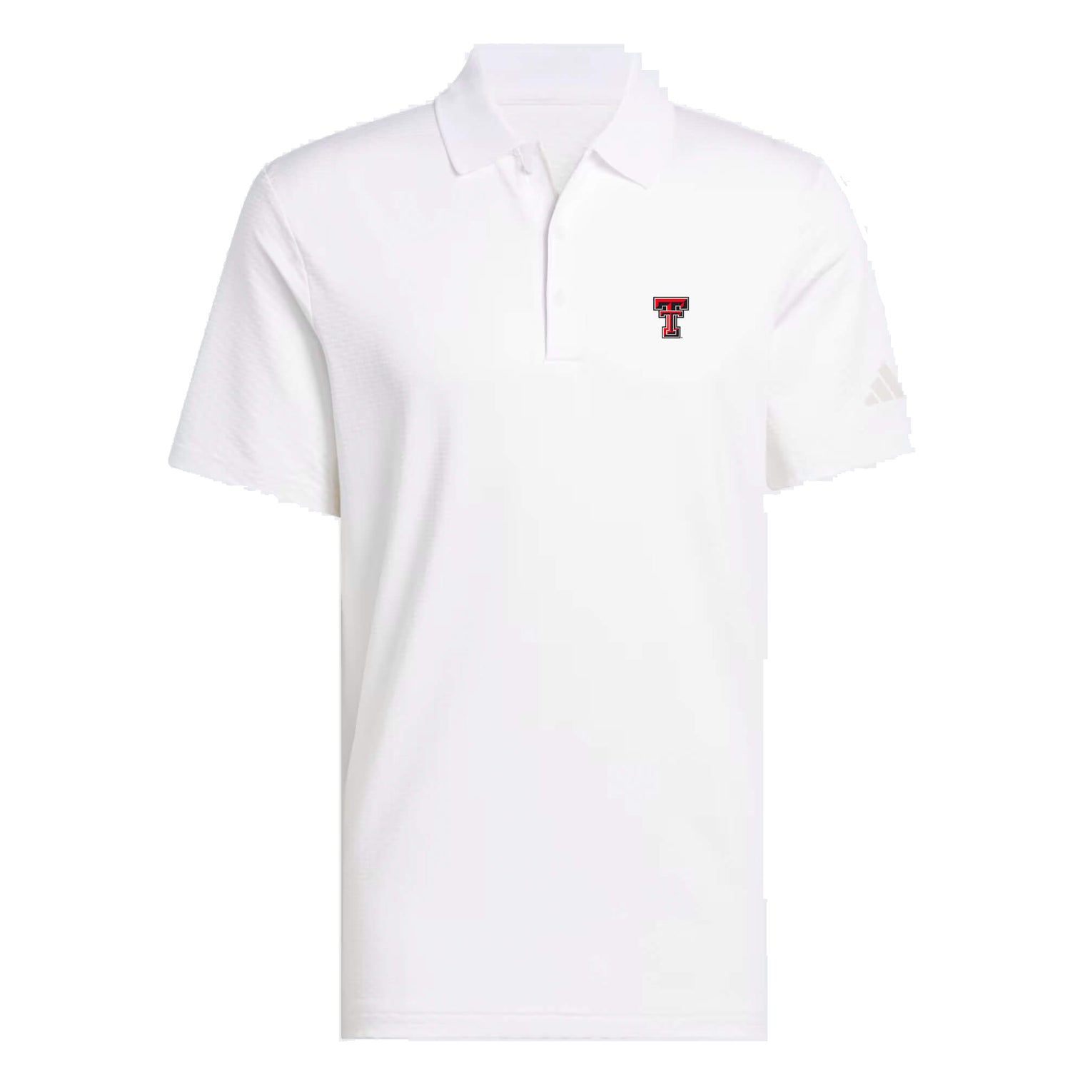 Men's adidas Texas Tech Beyond the Course Textured Polo