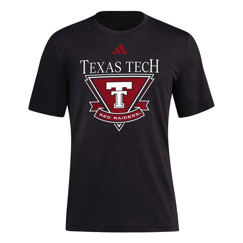 Men's adidas Texas Tech Blend S/S Tee
