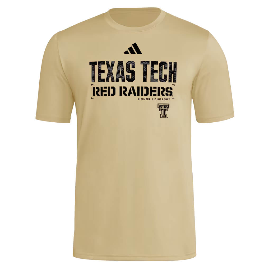 Men's adidas Texas Tech Honor & Support S/S Tee