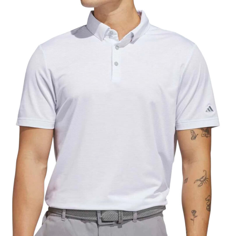 Men's adidas Ultimate365+ Pencil Stripe Polo