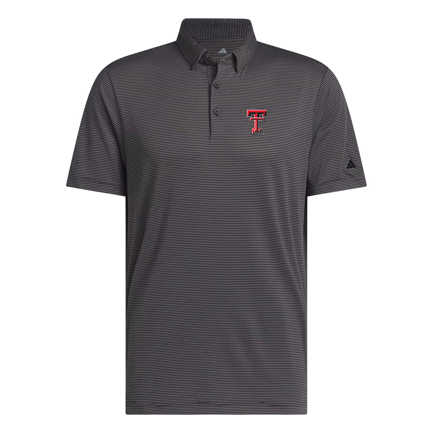 Men's adidas Texas Tech Ultimate365+ Pencil Stripe CLIMACOOL Polo