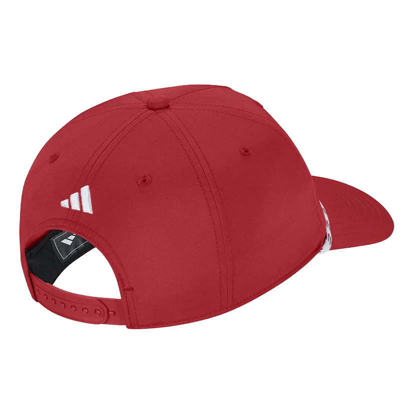 Adult adidas Texas Tech 5 Panel Rope Cap
