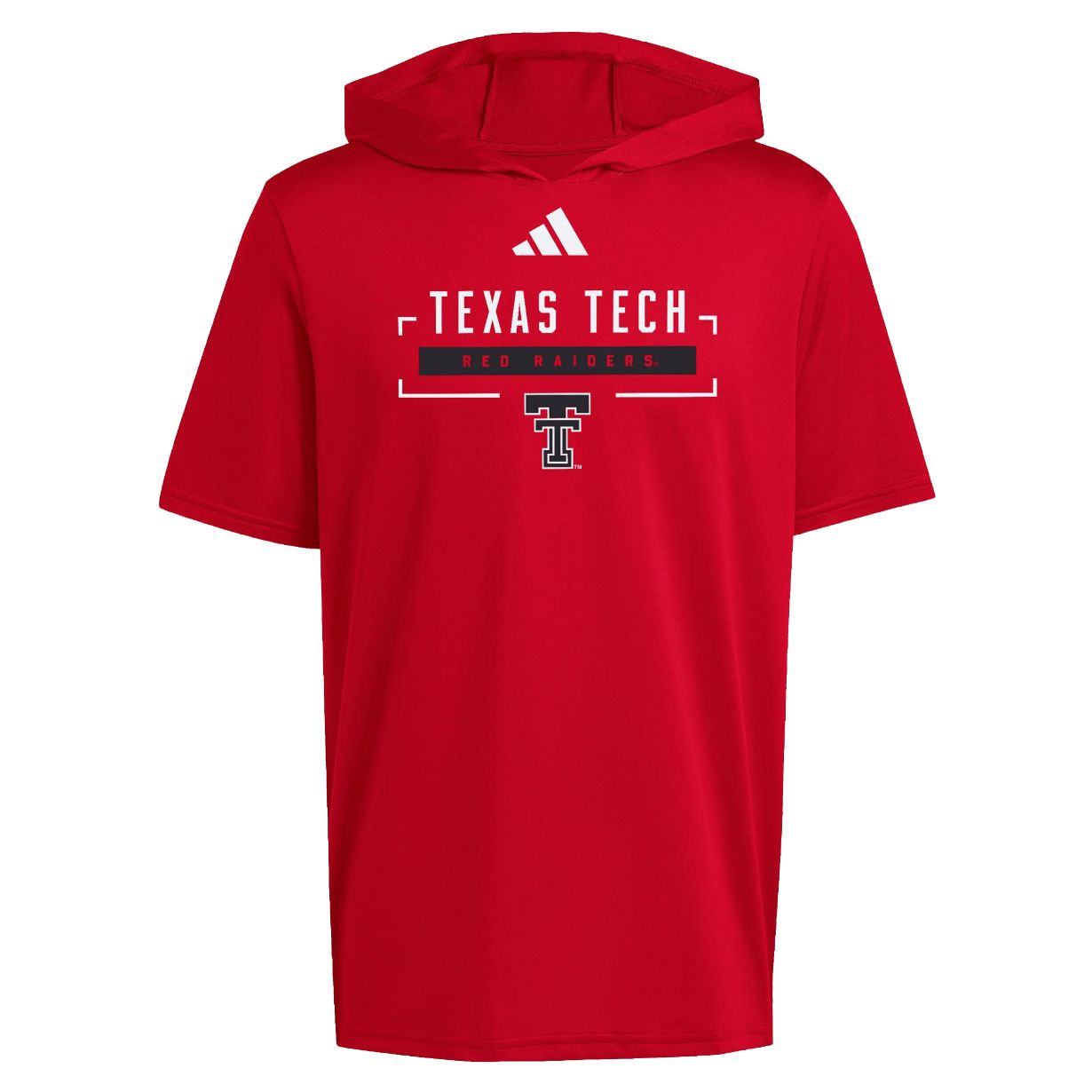 Men's adidas Texas Tech Red Raiders S/S Hoodie