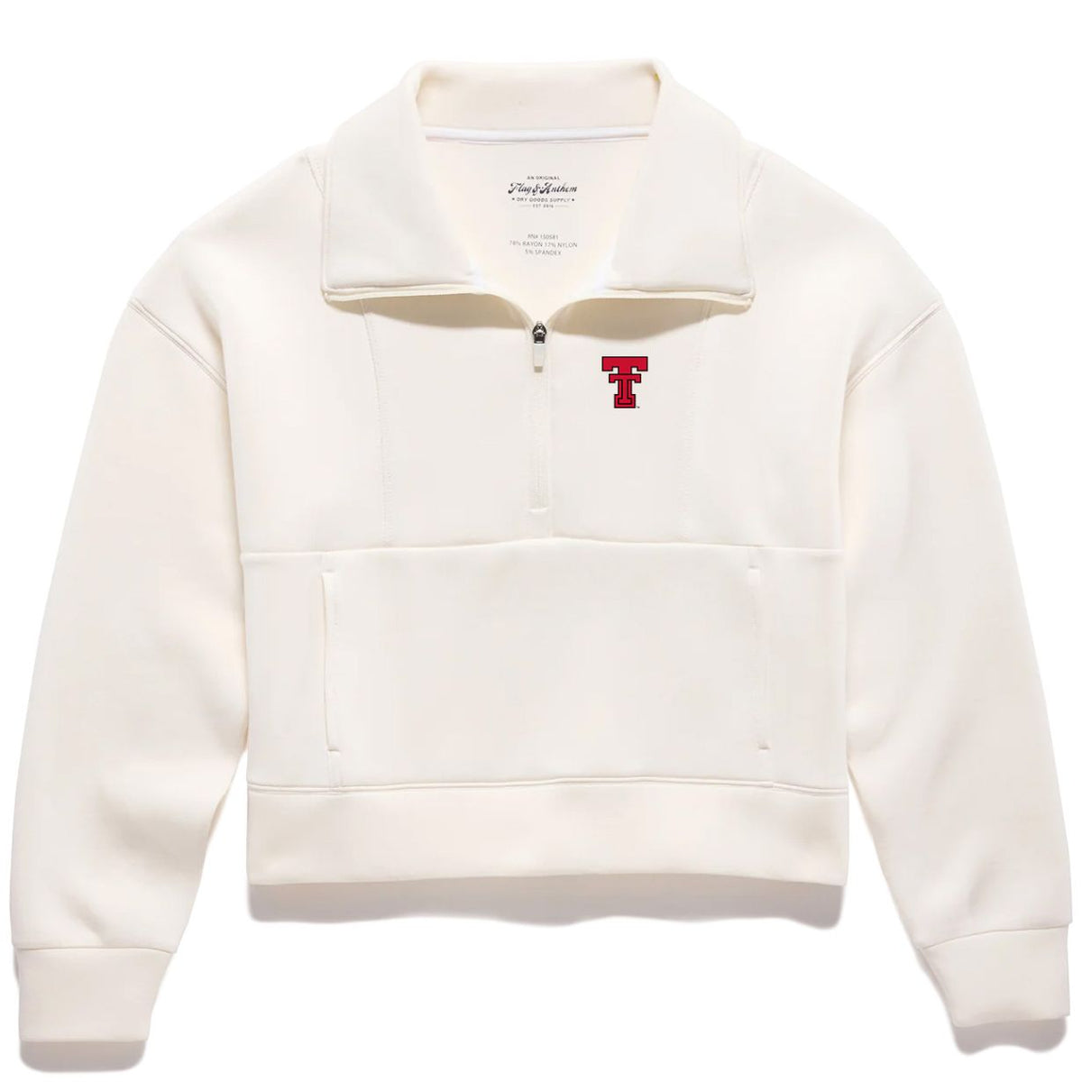 Women's Flag & Anthem Texas Tech Scuba Half Zip
