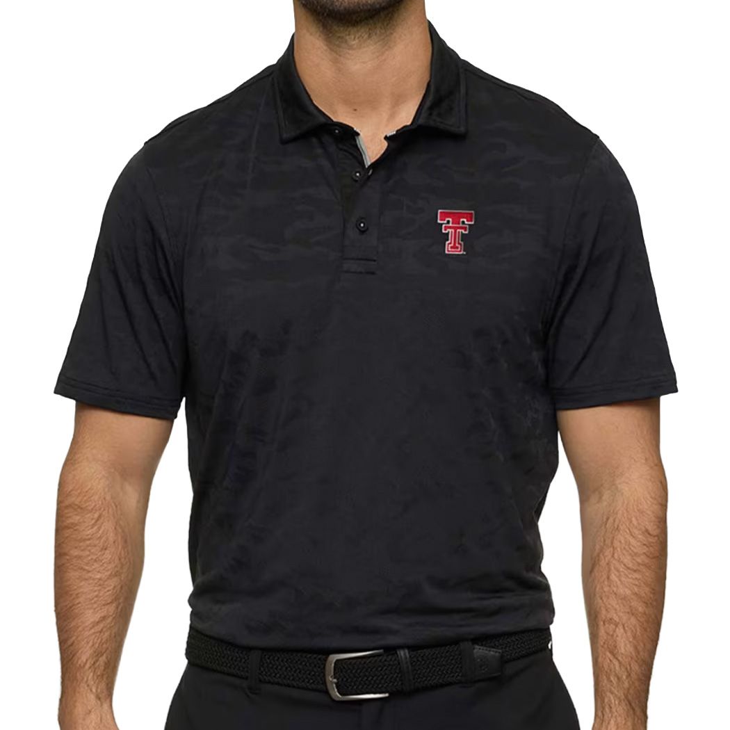 Men's Flag & Anthem Texas Tech Arcadia Camo Polo