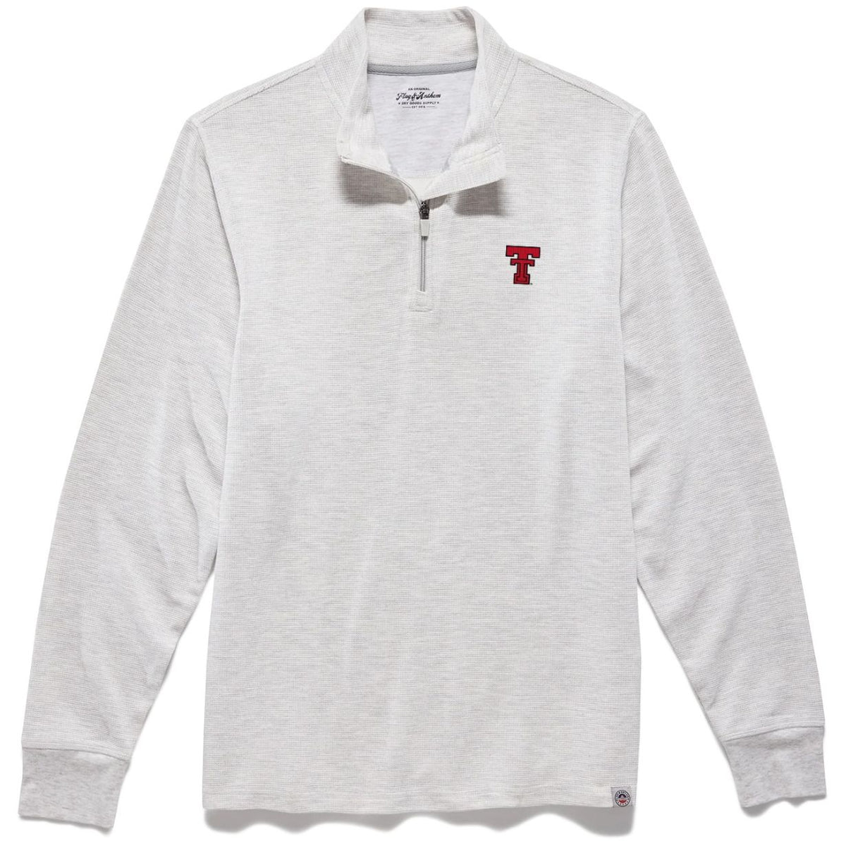 Men's Flag & Anthem Texas Tech Summit Waffle Quarter Zip