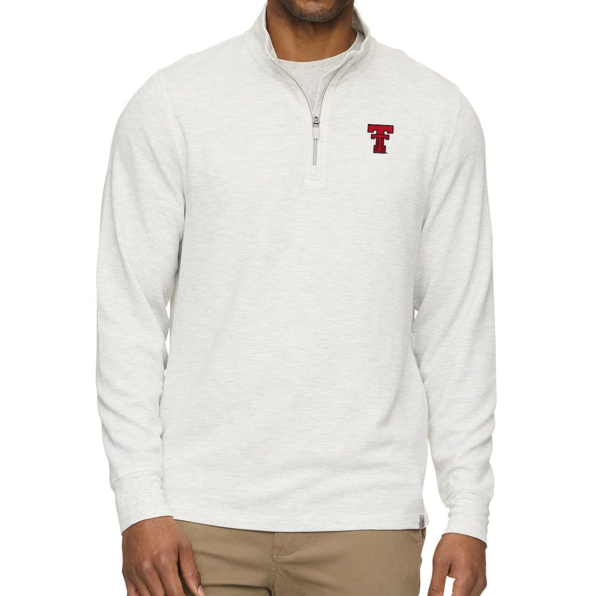 Men's Flag & Anthem Texas Tech Summit Waffle Quarter Zip