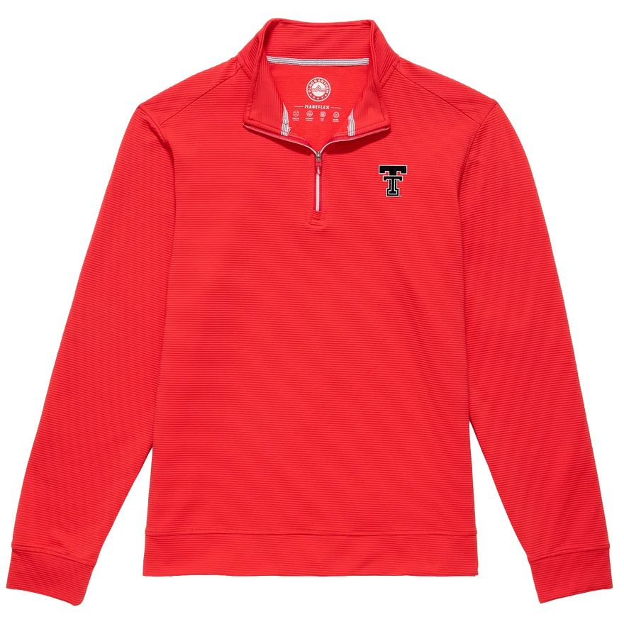 Men's Flag & Anthem Texas Tech Ridge Ottoman Quarter Zip