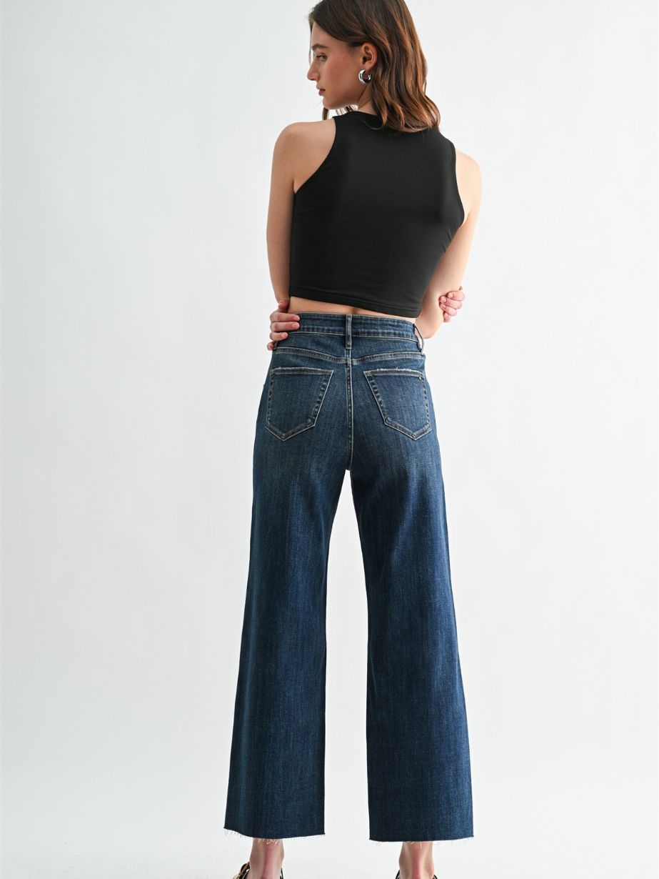 Women's Wide Leg Ankle Jean