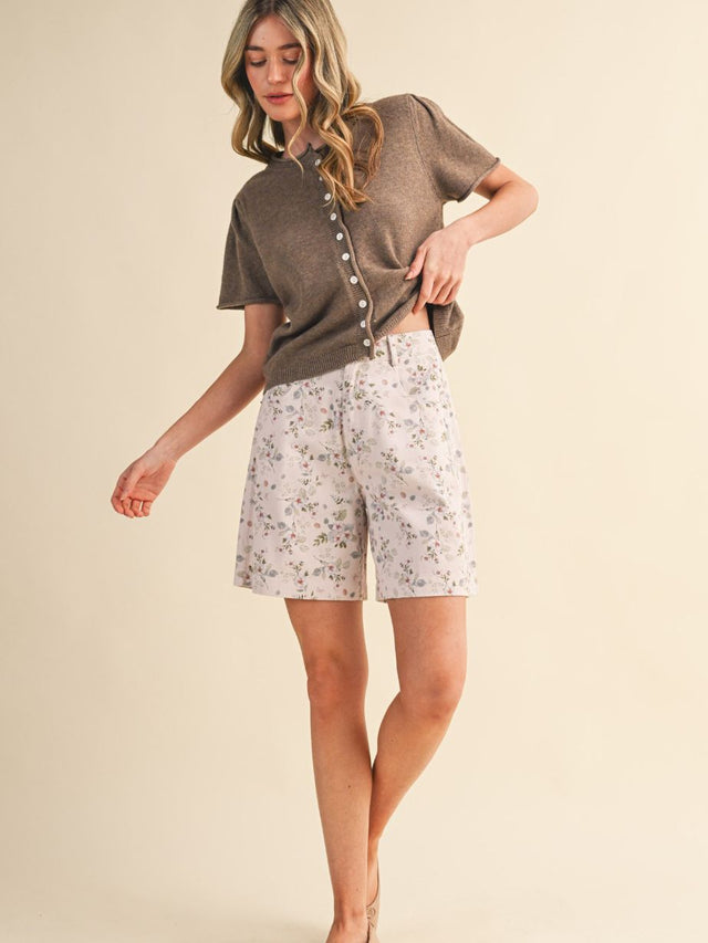 Women's Daisy Floral Short