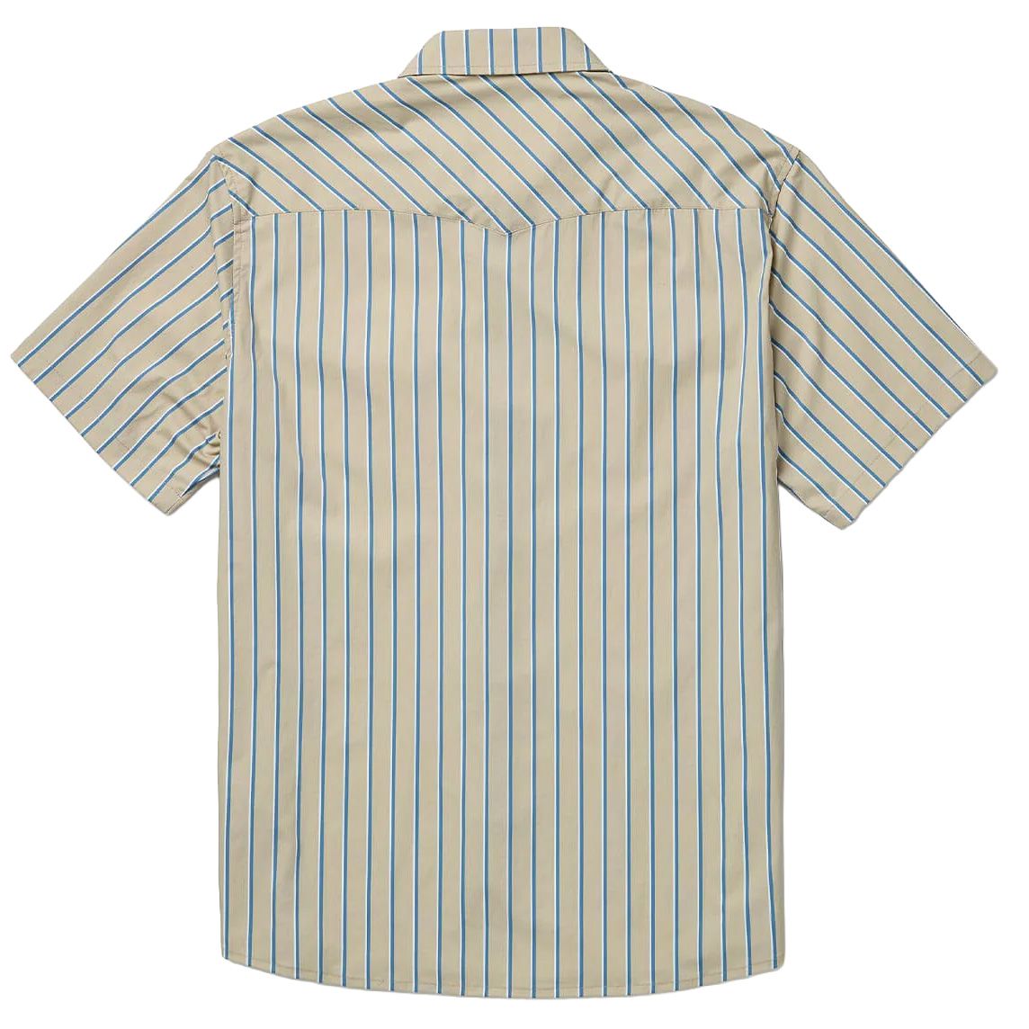 Men's Seager El Ranchero S/S UV Tidal Foam Stripe Shirt